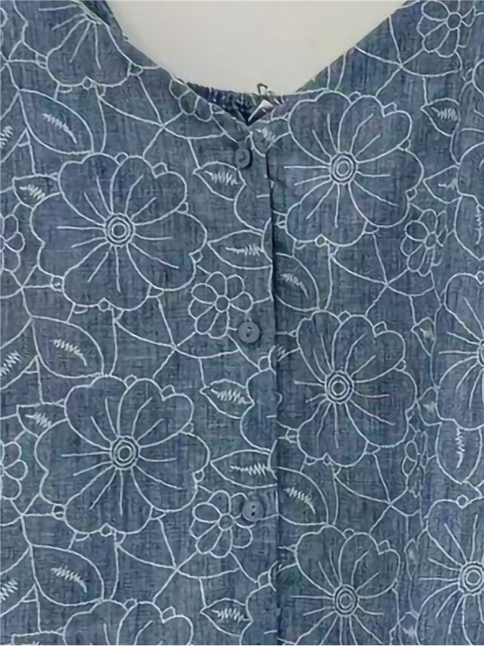 Conjunto de top estampado floral y short