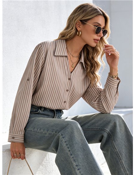 Camisa rayas finas
