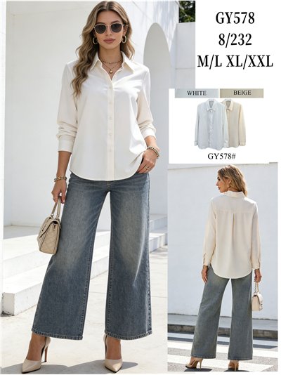 Camisa lisa básica 2