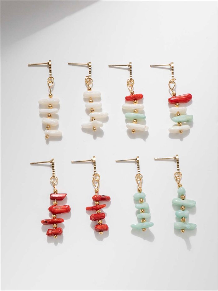 Boucles d'oreilles pendantes Chip