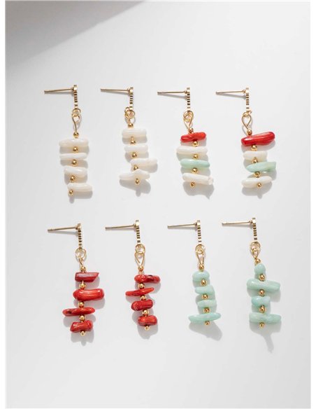 Boucles d'oreilles pendantes Chip