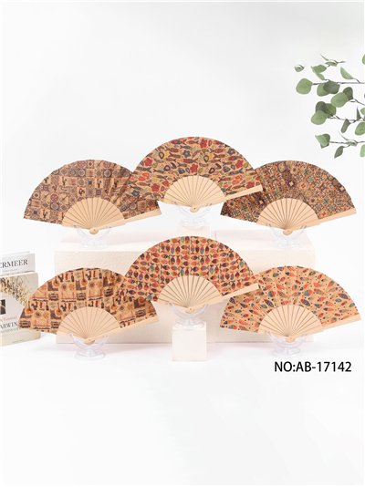 Abanico estampado vintage 2