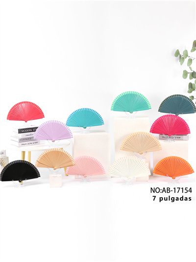 Abanico liso colores surtidos 2
