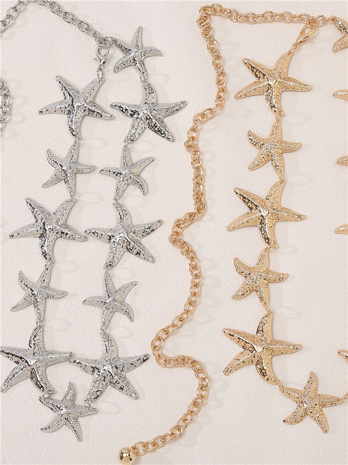 Cinturón cadena de estrellas de mar