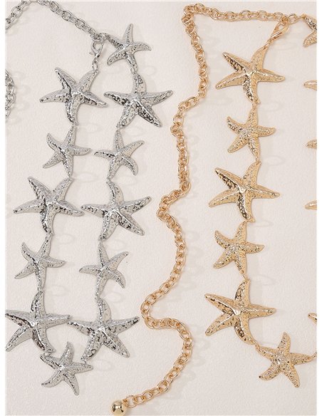 Cinturón cadena de estrellas de mar