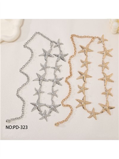 Cinturón cadena de estrellas de mar 2