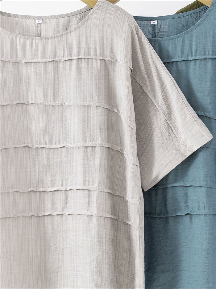 Conjunto de blusa textura y pantalón wide-leg