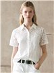 Camicia di pizzo a maniche corte
