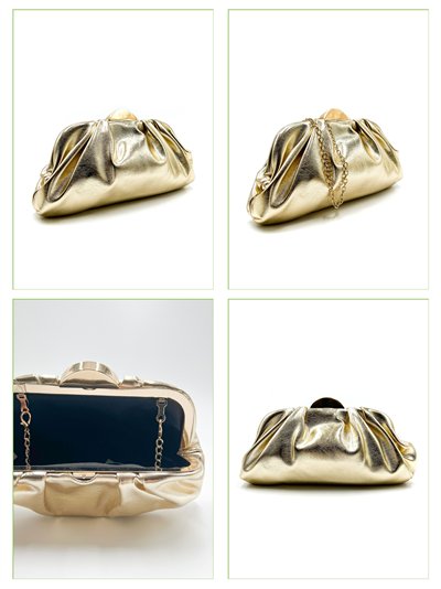 Cartera de fiesta metalizada 2