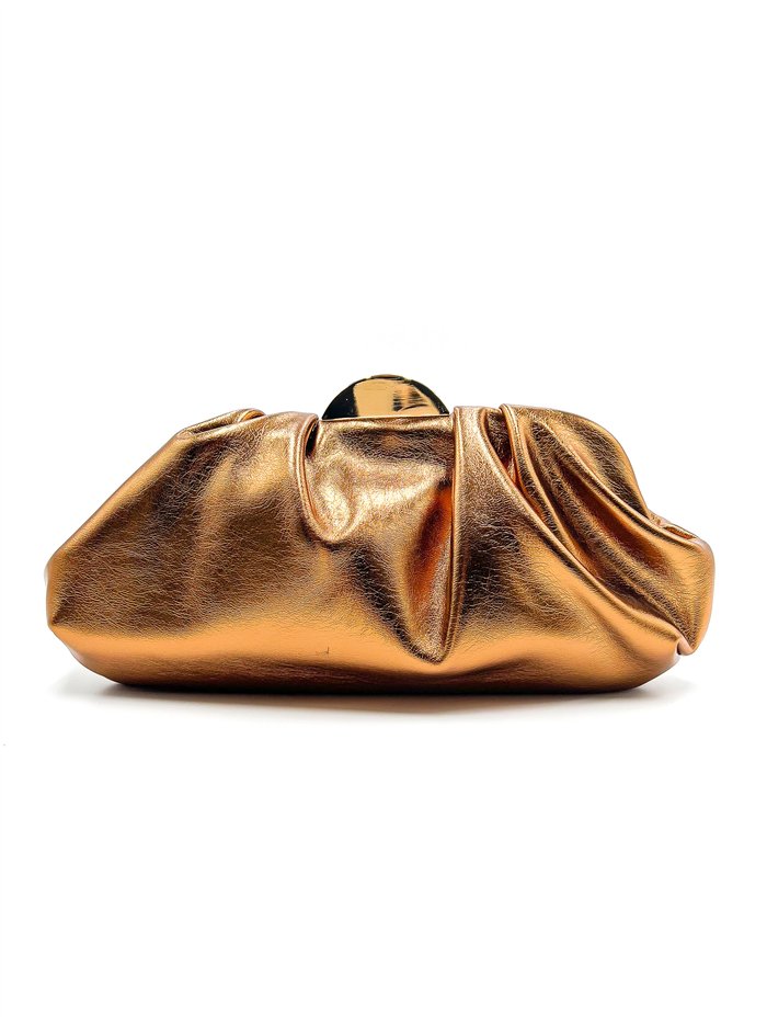 clutch metálica para festa