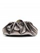 Metallic evening clutch