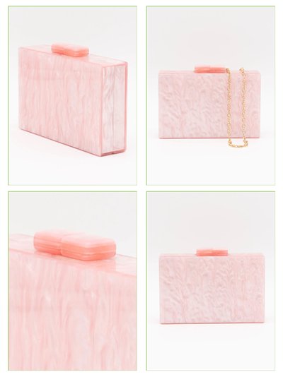 Clutch fiesta nácar 2