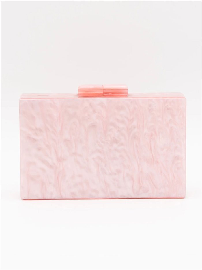 Marble effect clutch