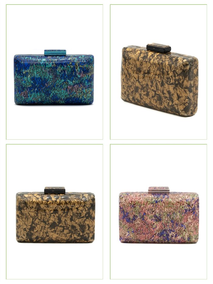 Party-Clutch aus Perlmutt