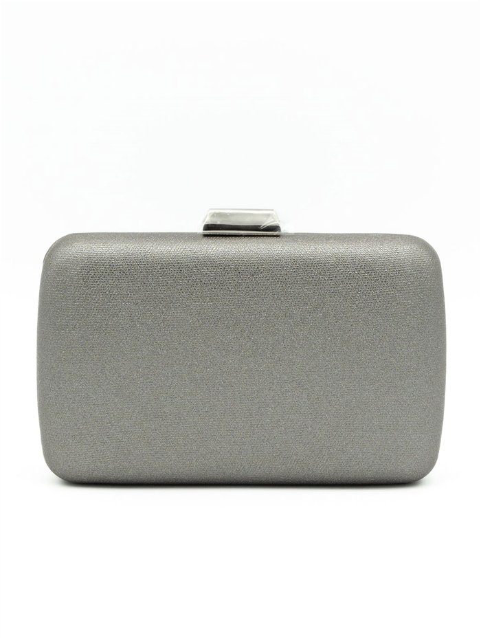Bolso clutch de fiesta metalizado