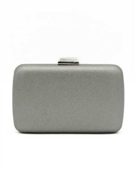 Bolso clutch de fiesta metalizado
