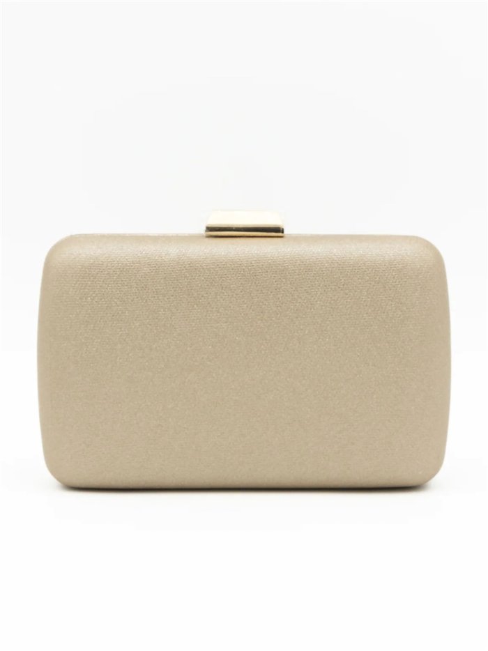 Bolso clutch de fiesta metalizado