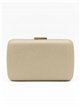 Bolso clutch de fiesta metalizado