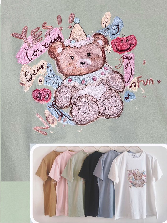 Camiseta amplia osito kawaii