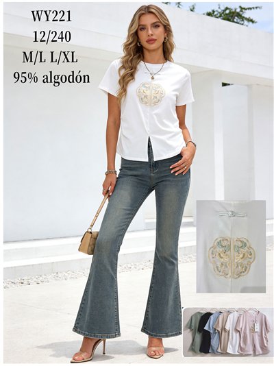 Camiseta con detalle oriental 2