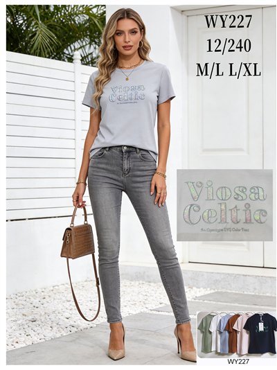 Camiseta "Viosa Celtic" con strass 2