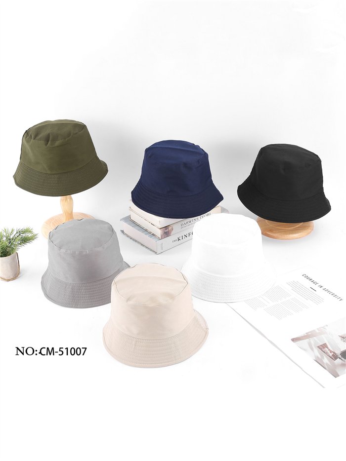 Sombrero bucket liso estilo urbano