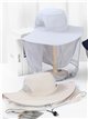 Sombrero antimosquitos con malla protectora