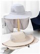 Sombrero antimosquitos de ala ancha con malla