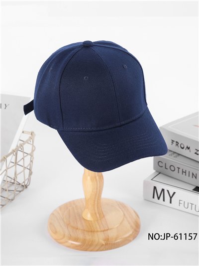 Gorra visera azul marino clásica 2