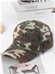 Camo baseball cap