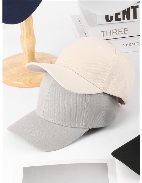 berretto con visiera semplice