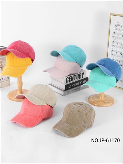 Gorra visera efecto lavado 2