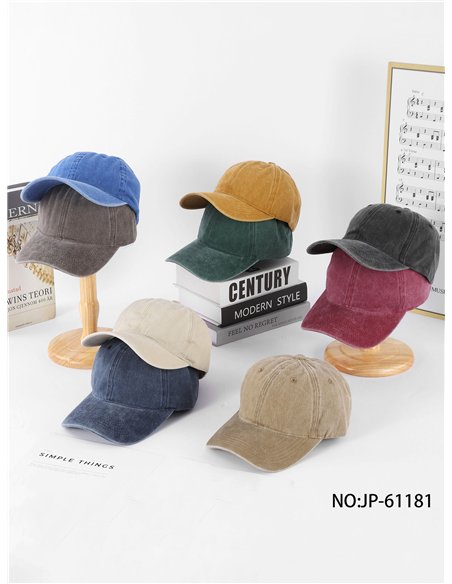 Vintage washed cap