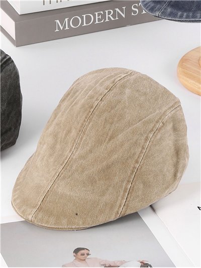 Gorra plana vintage efecto lavado