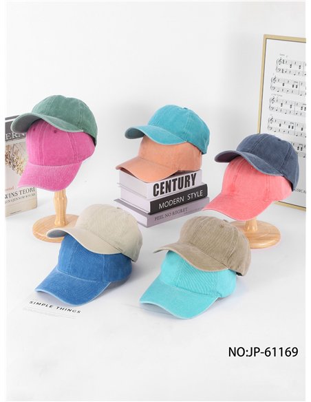 Washed baseball cap