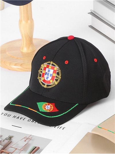 Gorra visera Portugal con escudo