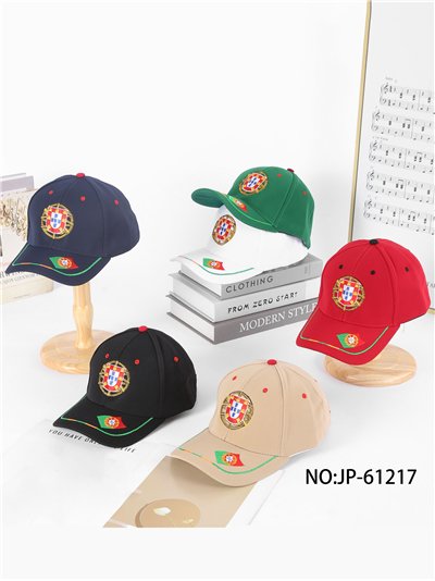 Gorra visera Portugal con escudo 2