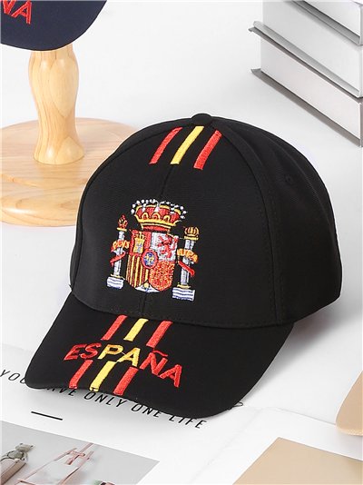 Gorra visera España con escudo