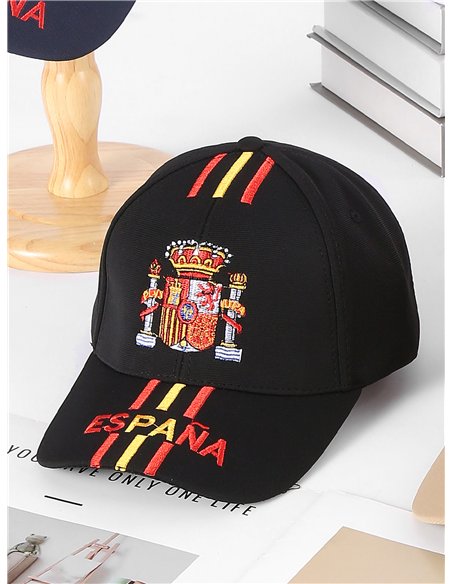 Berretto con visiera della Spagna e stemma