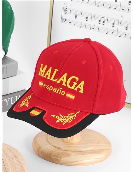 Malaga Spain embroidered cap