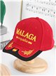 Malaga Spain embroidered cap