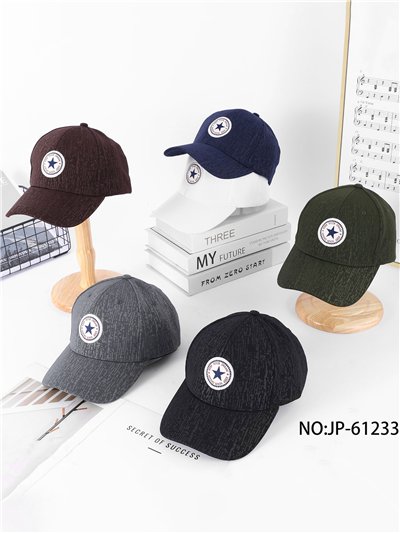 Gorra visera parche estrella urbana 2