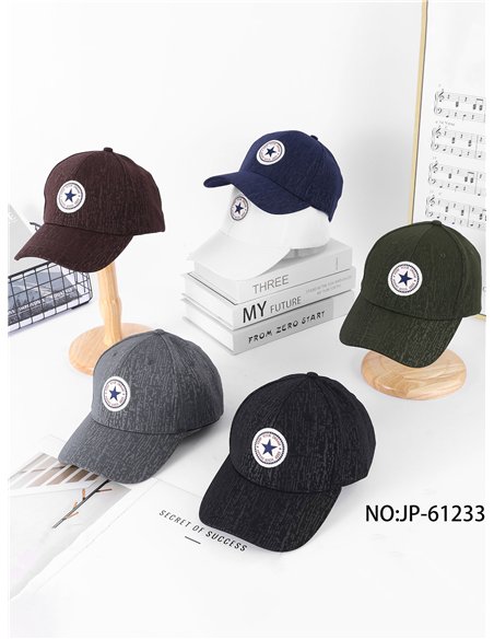 Gorra visera parche estrella urbana