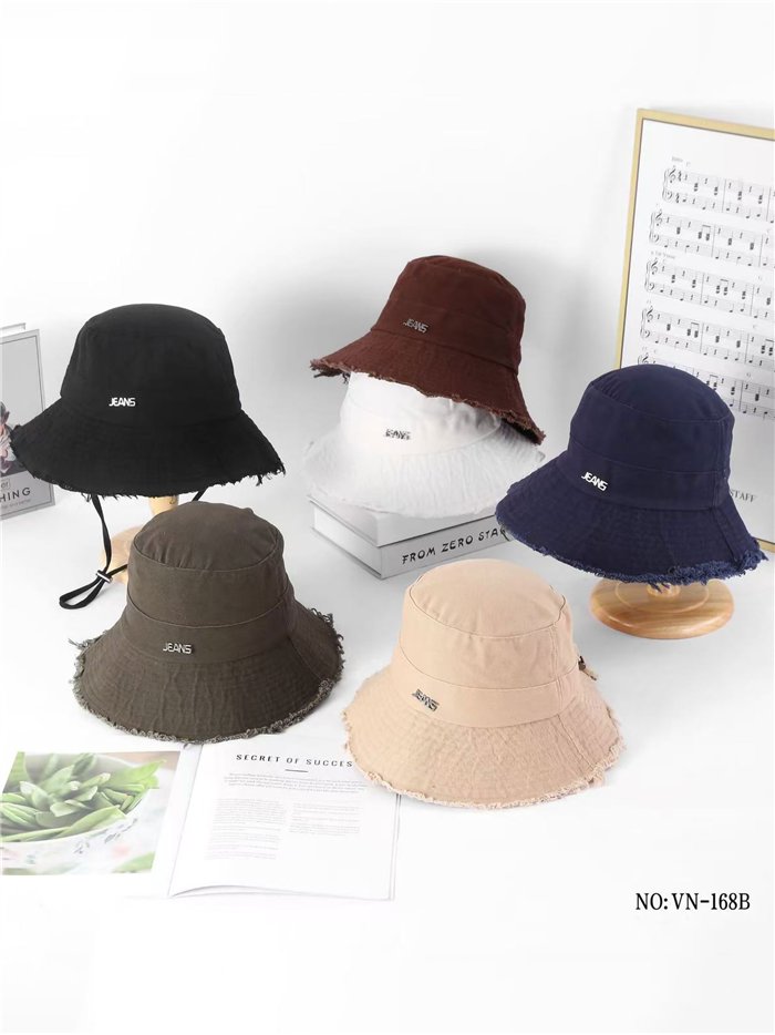 Gorro bucket jeans desflecado