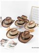 Sombrero cowboy calado con cinta vintage