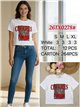 Top cropped com estampa de cereja