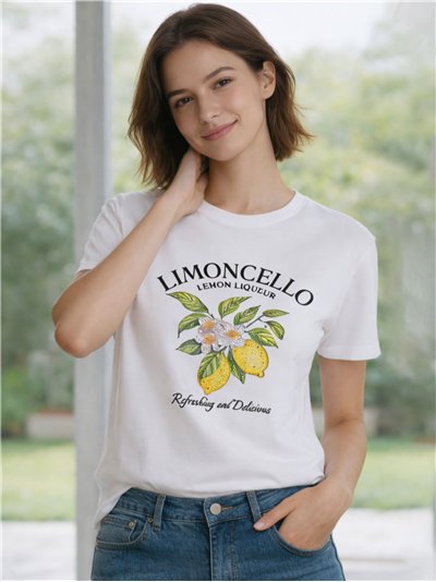 Limoncello-Grafik-T-Shirt