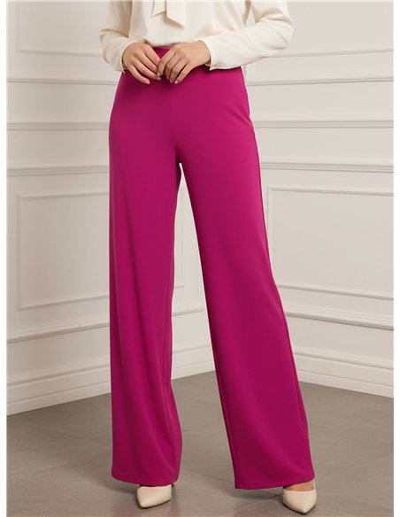 Pantalón lycra recto liso