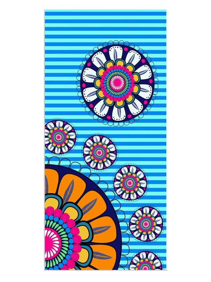 Assorted summer print beach towel