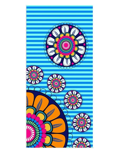 Assorted summer print beach towel